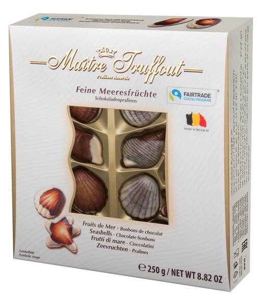 Suklaakonvehti Sea Shells 250g - Makeiset - 144001 - 1