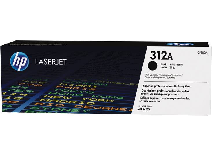 Värikasetti HP 312X CF380X laser - HP laservärikasetit ja rummut - 132751 - 1