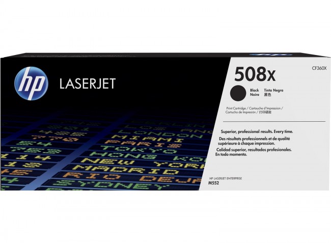 Värikasetti HP 508X CF360X laser - HP laservärikasetit ja rummut - 149201 - 1