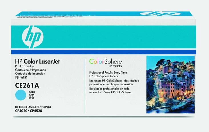 Värikasetti HP 648A CE261A laser - HP laservärikasetit ja rummut - 125881 - 1