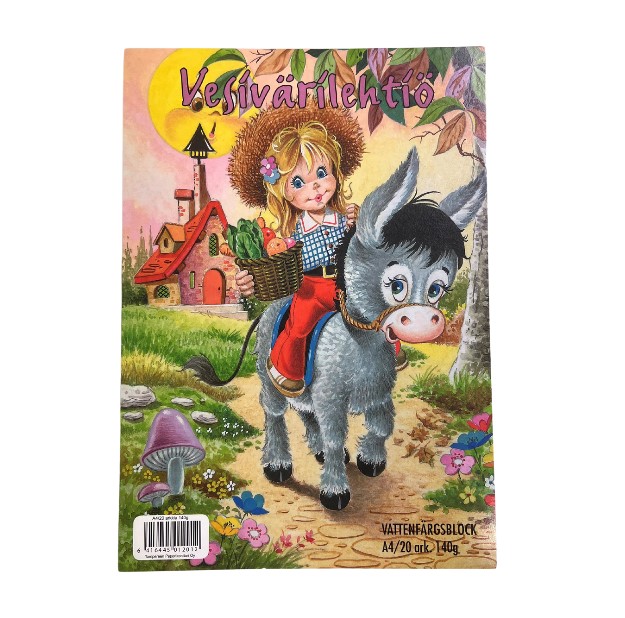 Vesivärilehtiö A4/20 140g - Piirustus ja taiteilija paperit - 178251 - 1