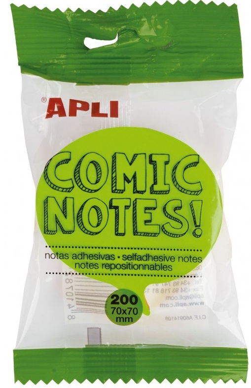 Viestilappukuutio PUHEKUPLA 70x70mm APLI - Viestilappukuutiot - 155571 - 1