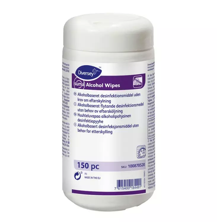 Desinfiointiliina SUMA Alcohol Wipes - Desinfioivat aineet - 189521 - 1