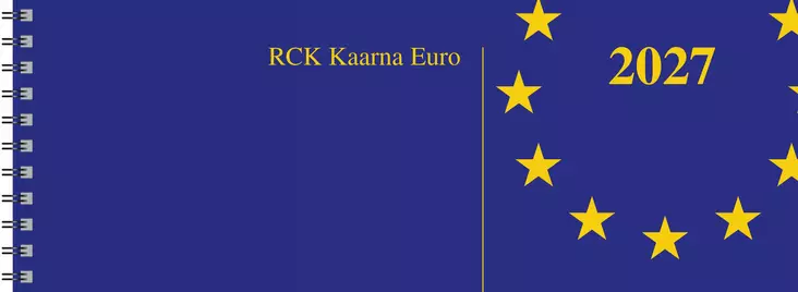 Kaarna Euro sininen - Pöytäkalenterit - 189411 - 1