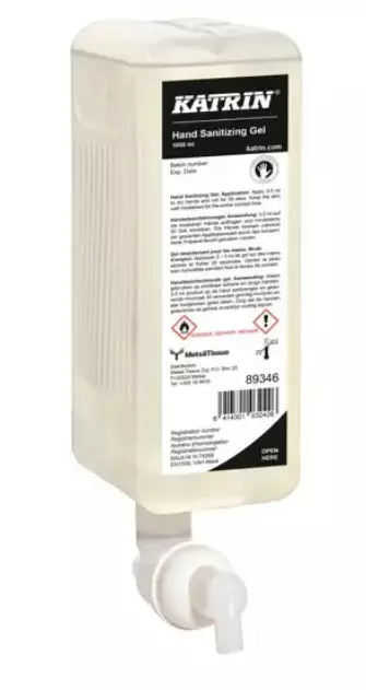 Käsihuuhde geelimäinen 1L KATRIN - Saippuat ja annostelijat - 150821 - 1
