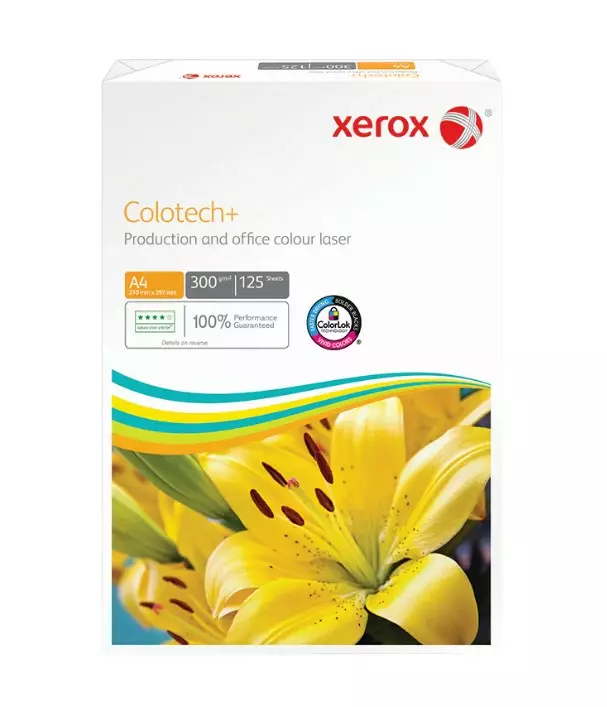 Kopiopaperi A4/300g XEROX Colotech+ - Kopiopaperit - 179701 - 1