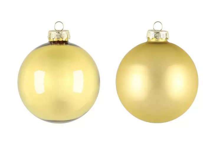 Kuusenpallo lasia 8cm WINTERIA - Kausikoristeet - 182561 - 1