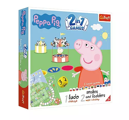 Lautapeli Pipsa Possu 2 in 1 - Lautapelit - 187541 - 1