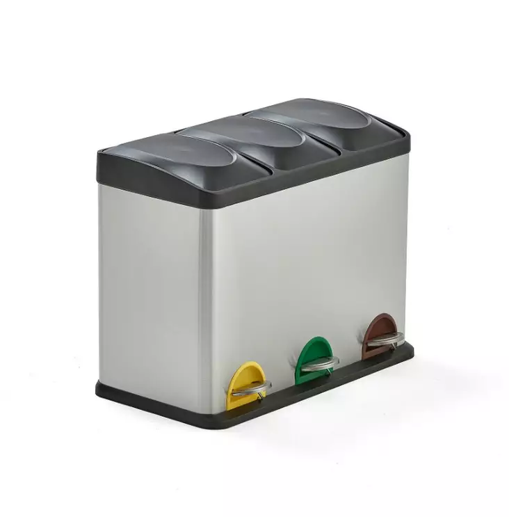 Poljinroskis 3x15L ADDISON - Roska-, tuhka- ja jäteastiat - 183051 - 1