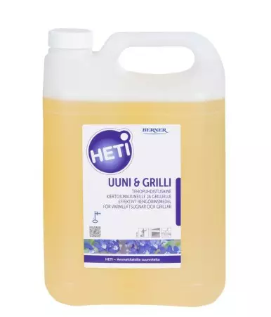 Puhdistusaine 5L HETI Uuni & Grilli - Astianpesuaineet ja keittiön puhtaus - 150861 - 1