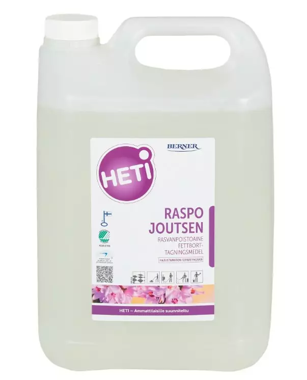 Rasvanpoistoaine 5L HETI Raspo Joutsen - Astianpesuaineet ja keittiön puhtaus - 158421 - 1