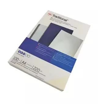 Sidontakansi GBC A4 220g kartonki - Kirjasidontakannet - 184841 - 1