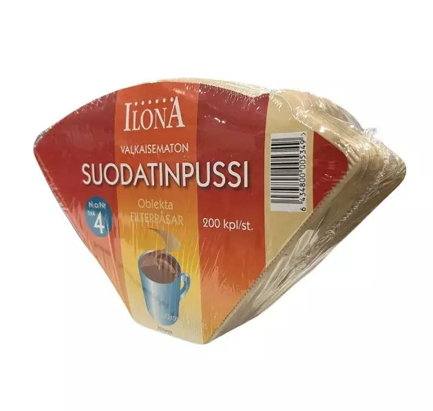 Suodatinpussi 1x4 ILONA - Elintarvikepaperit ja -pussit - 140251 - 2