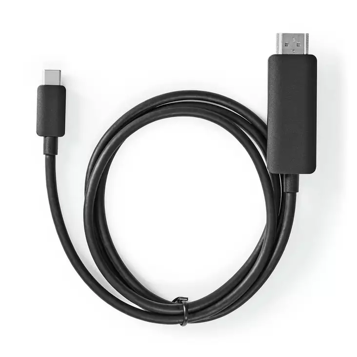 USB-C Sovitin Nedis 2m - Kaapelit ja kaapelikourut, jatkojohdot - 182541 - 1