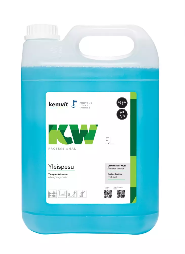 Yleispuhdistusaine 5L KW Yleispesu - Yleispuhdistusaineet - 127121 - 1