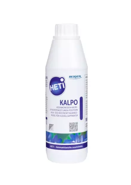 Kalkinpoistoaine 500ml HETI Kalpo - Astianpesuaineet ja keittiön puhtaus - 180022 - 1