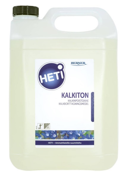 Kalkinpoistoaine 5L HETI Kalkiton - Astianpesuaineet ja keittiön puhtaus - 158472 - 1