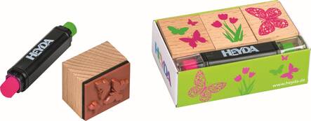 Leimasinsetti 3kpl/pkk HEYDA - Askartelutarvikkeet - 137442 - 2