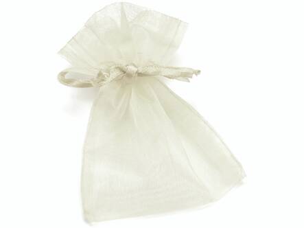 Organzapussi 13x10cm - Askartelutarvikkeet - 142792 - 1