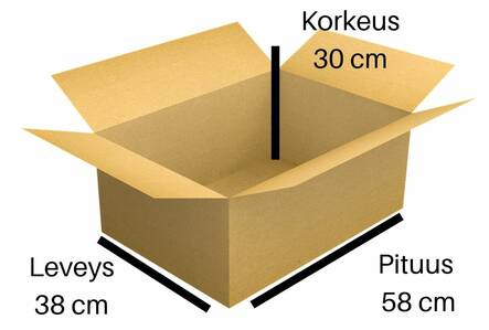 Pahvilaatikko Euro/15 - Pahvilaatikot - 104812 - 1