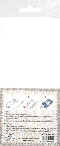 Rasiakorttipohja ISO 5kpl - Askartelutarvikkeet - 153462 - 2