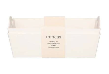 Säilytyslaatikko 2kpl/pkt Mineas - Säilytyslaatikot ja -korit - 173872 - 1
