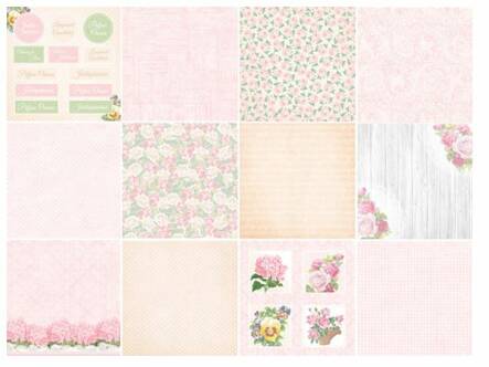 Skräppäyslehtiö Vintage 6x6 - Askartelutarvikkeet - 150722 - 2