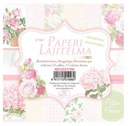 Skräppäyslehtiö Vintage 6x6 - Askartelutarvikkeet - 150722 - 1