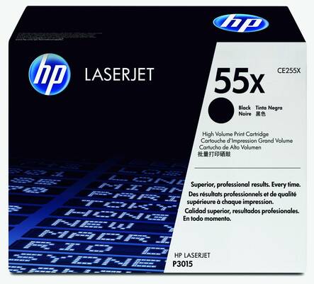 Värikasetti HP 55X CE255X laser - HP laservärikasetit ja rummut - 120752 - 1