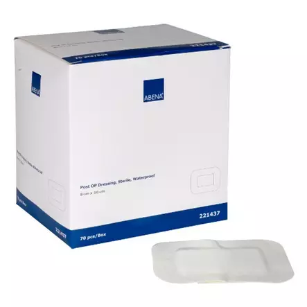 Haavasidos steriili 10x15cm ABENA NW - Haavatyynyt ja verkot - 183412 - 1