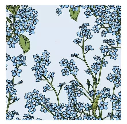 Lautasliina 33x33cm 1/4 HAVI Lemmikki - Servietit ja lautasliinat - 187692 - 1