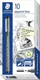 Tekstauskynä Fineliner 2mm STAEDTLER - Tekstauskynät ja terät - 180192 - 1