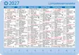 Lompakkoalmanakka 2027 - Taskukalenterit - 189382 - 1