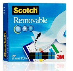 Asiakirjateippi 19mm/33m SCOTCH - Asiakirjateipit - 104552 - 1