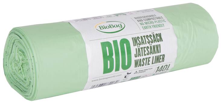Biojätepussi 140L 850x1400mm BIOBAG - Biojätepussit  - 157682 - 1