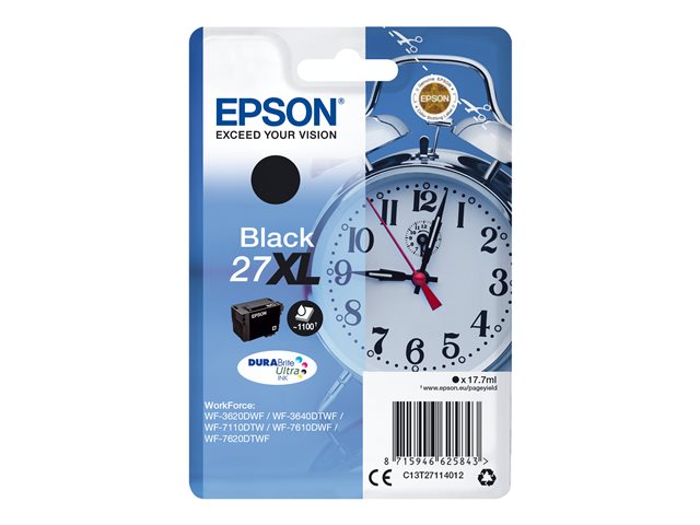 EPSON 27XL mustesuihku - Mustesuihkuvärit Epson - 150812 - 1