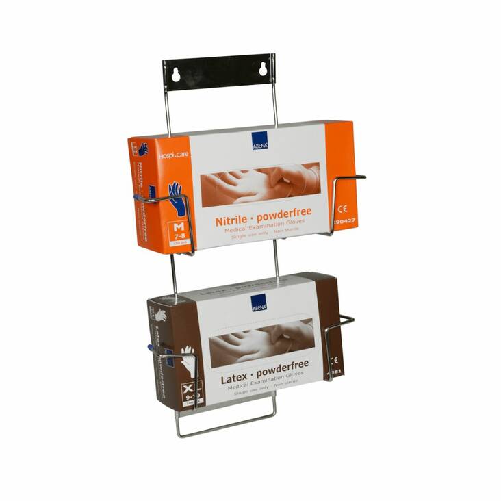 Käsineteline 2 rasialle ABENA Flexi Rack - Suojavarusteet (käsineet,päähineet yms) - 172652 - 1