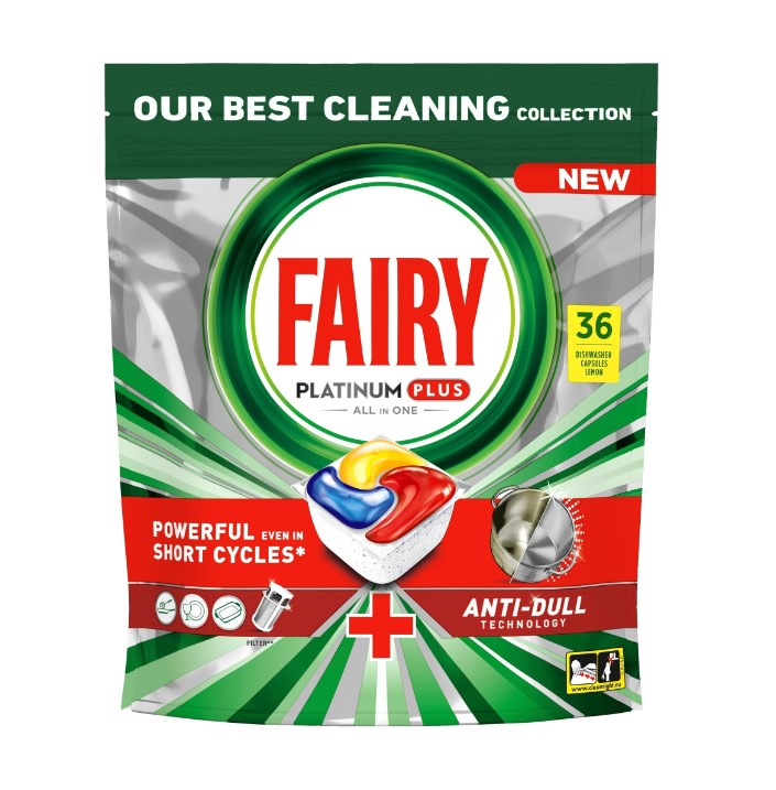 Konetiskitabletti 36tab FAIRY - Kodin pesuaineet - 178362 - 1