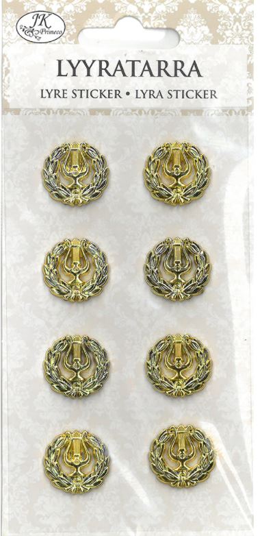 Koristetarra Lyyra 8kpl/pkt - Tarrat - 166432 - 1