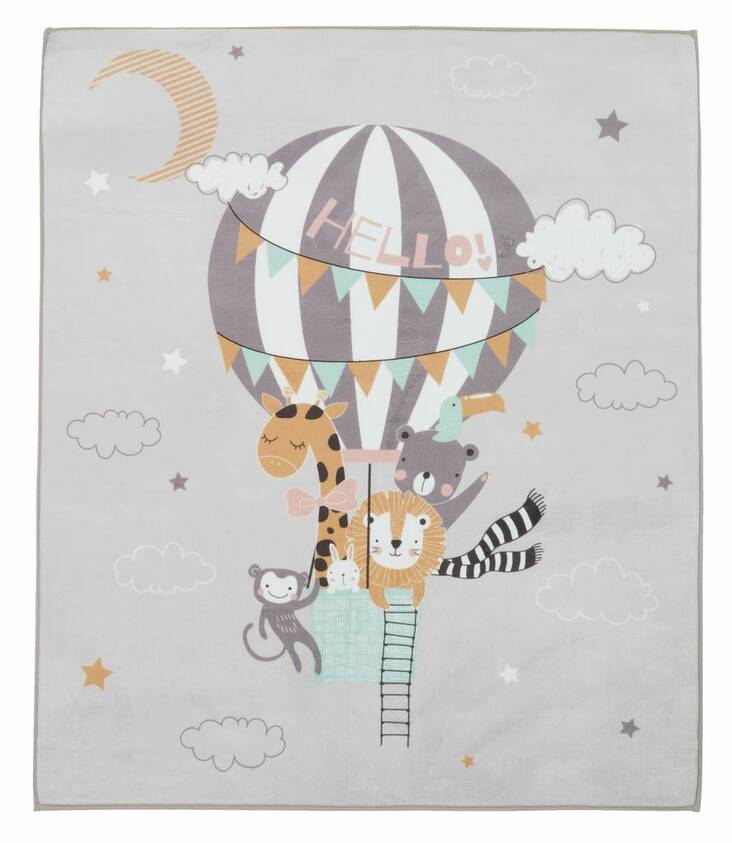 Matto 100x120cm Kuumailmapallo - Matot - 177792 - 1