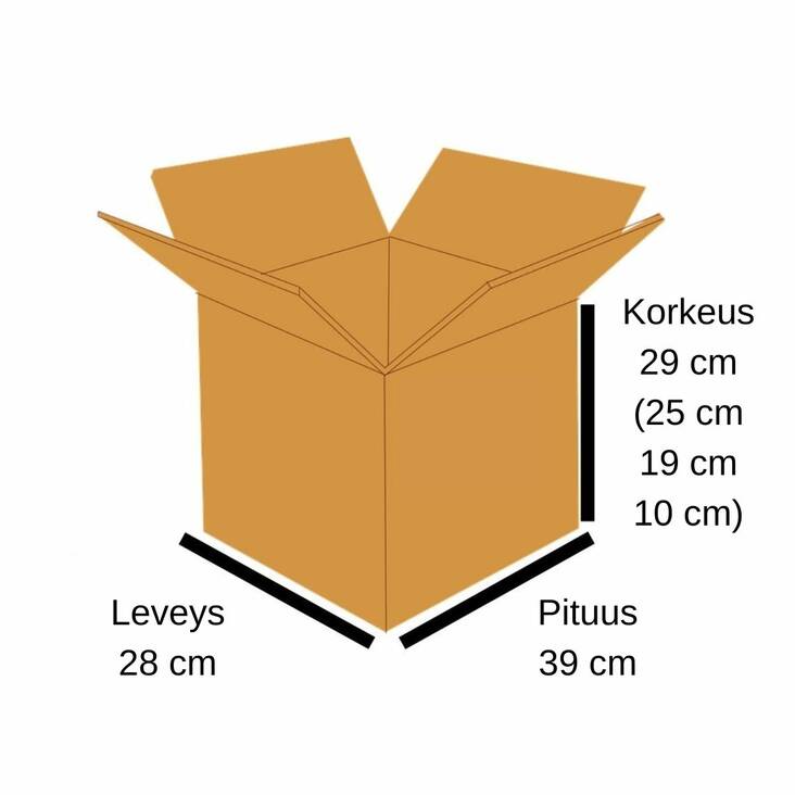 Pahvilaatikko 209 - Pahvilaatikot - 169732 - 1