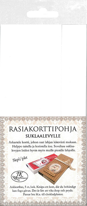 Rasiakorttipohja ISO 5kpl - Askartelutarvikkeet - 153462 - 1