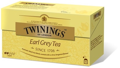 Tee TWININGS Earl Grey musta tee - Kahvit, teet ja kaakaot - 120962 - 1