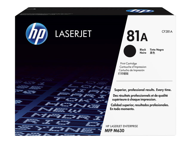 Värikasetti HP 81A CF281A laser - HP laservärikasetit ja rummut - 150792 - 1