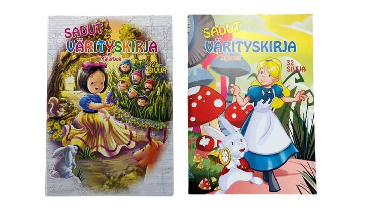 Värityskirja Sadut A4 - Värityskirjat - 178242 - 1