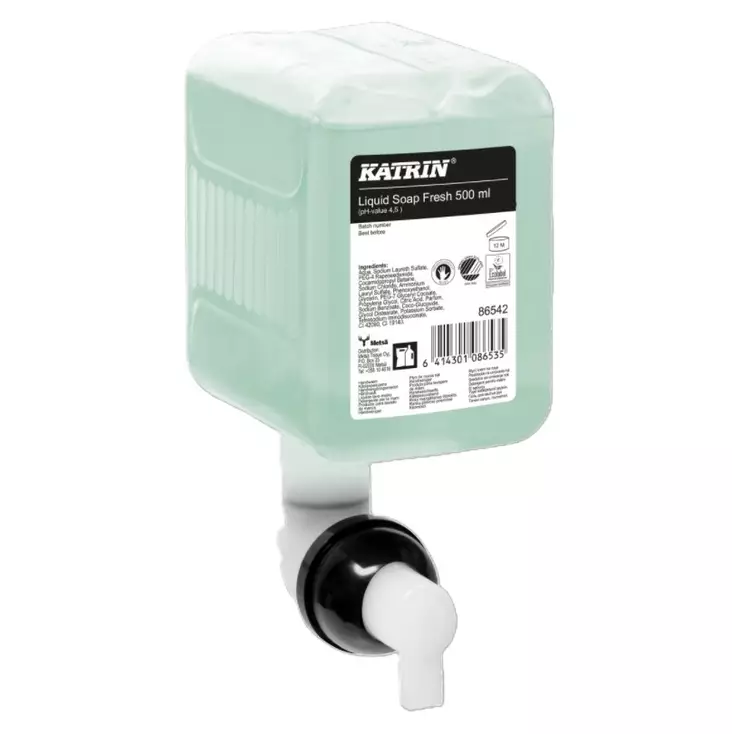 Käsisaippua 500ml KATRIN Fresh - Pesunesteet annostelijoihin - 179802 - 1