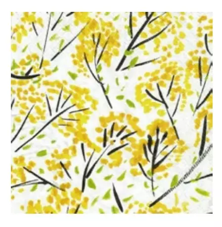 Lautasliina 33x33cm 1/4 HAVI Onnenpensas - Servietit ja lautasliinat - 187312 - 1