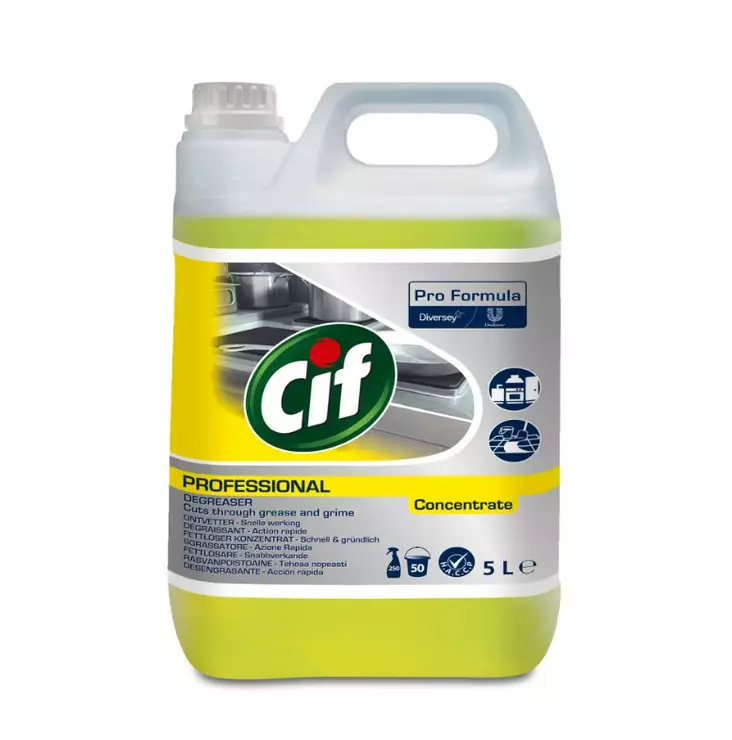 Puhdistusaine 5L CIF Degreaser - Rasvan ja pinttyneen lian poistoaineet - 180802 - 1