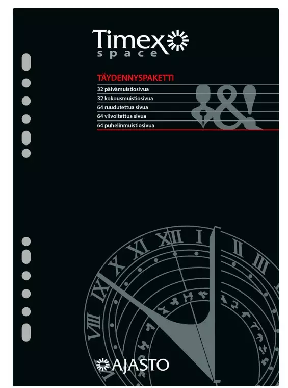 Timex Space -täydennyspaketti - Järjestelmäkalenterit - 130972 - 1