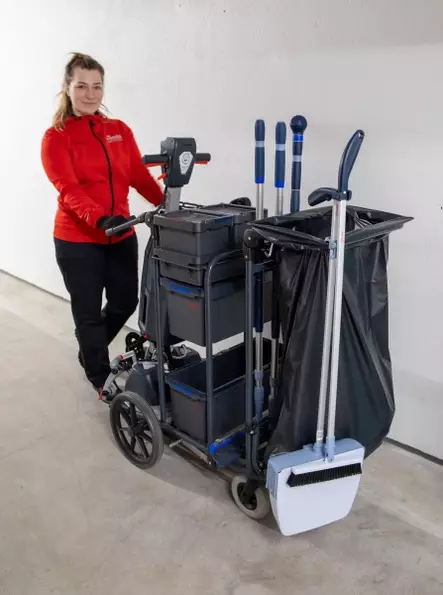 Kiinteistövaunu VILEDA Pro - Siivousvaunut ja tarvikkeet - 185823 - 2